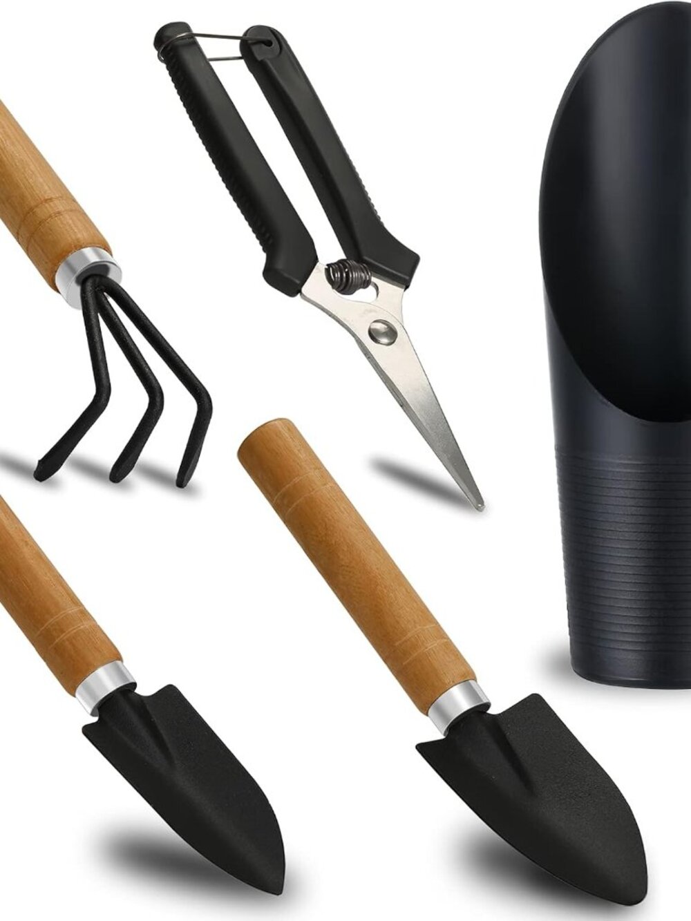 5 Pcs Succulent Tools, Mini Garden Tools, Small Indoor Plant Repotting Set